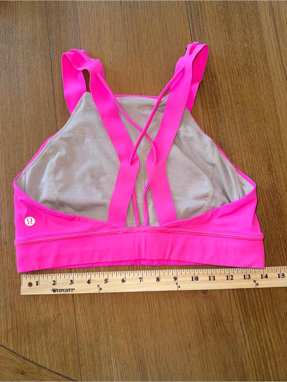 lululemon athletica Hot Pink Strappy Sports Bra